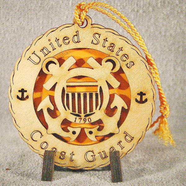 Coast Guard 4D Ornament
